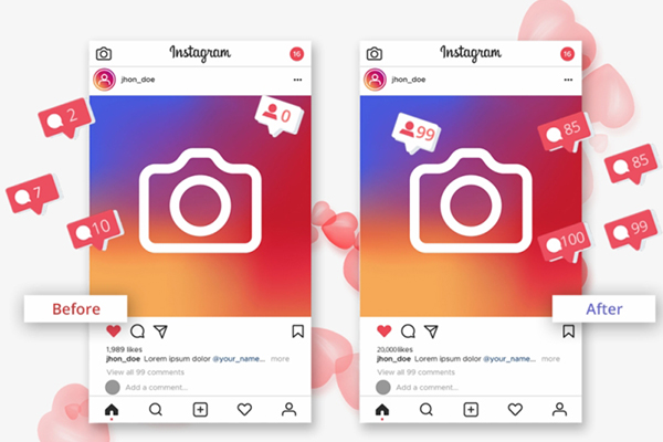 Instagram Auto Likes Real + Impressions & Reach